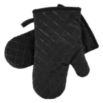 1 Pair Oven Gloves – Heat Resistant Non-Slip Kitchen Mitts for Cooking and Baking