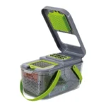 "22-Piece Slicer Set multifunctional vegetable and fruit cutter with blades and storage box"