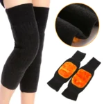 Winter Warm Knee Warmer Pair – Thermal Knee Braces & Leg Sleeves for Arthritis and Outdoor Sports
