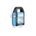 3 Color Work Light Waterproof LED Camping Lantern USB Rechargeable