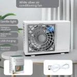 Mini AC Small Fan USB Rechargeable Desk Fan