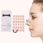 Nasal Strips Kit with 4 sizes to improve breathing, boost oxygen, and reduce snoring for comfortable sleep