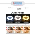 10 Vanity Bulb Makeup Mirror Light – Dimmable LED Wall Lamp for Dressing Table & Bathroom