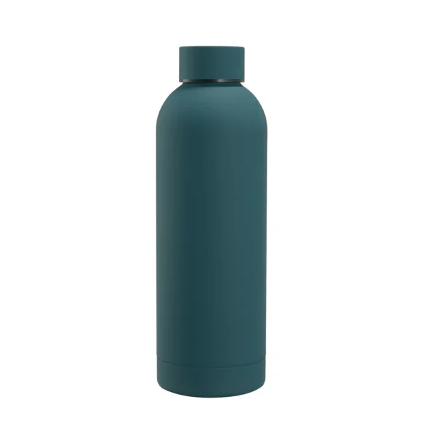 500ml Matt Water Bottle Stainless Steel Outdoor Sports