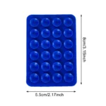 Mobile Suction Matt Adhesive Silicone Rubber Pad