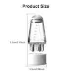 6ml Scalp Applicator Oil Bottle with Root Comb Massager