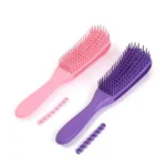 Curly Hair Brush – Detangling Comb with Scalp Massage