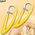 Stainless Steel Banana Slicer and Fruit Sausage Cutter Tool