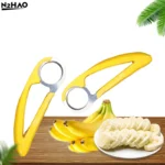 Stainless Steel Banana Slicer and Fruit Sausage Cutter Tool