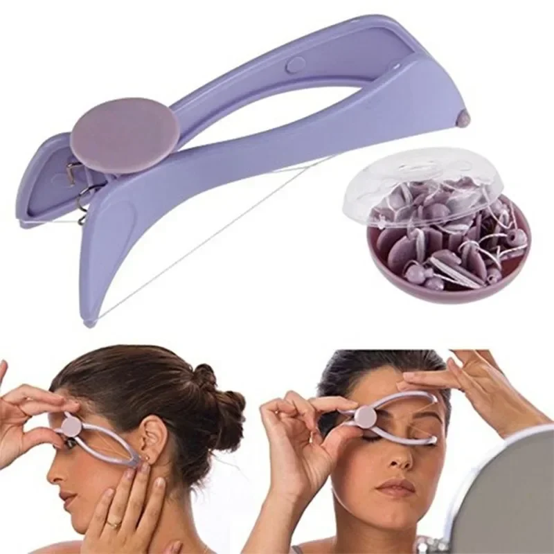 Facial Hair Remover spring threading epilator for women and girls, gentle face hair removal tool
