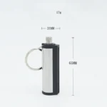 Keychain Match Lighter Waterproof Stainless Steel