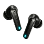 Ronin R-520 Dynasty True Wireless Earbuds and their charging case, highlighting the powerful, classic design and focus on battery endurance
