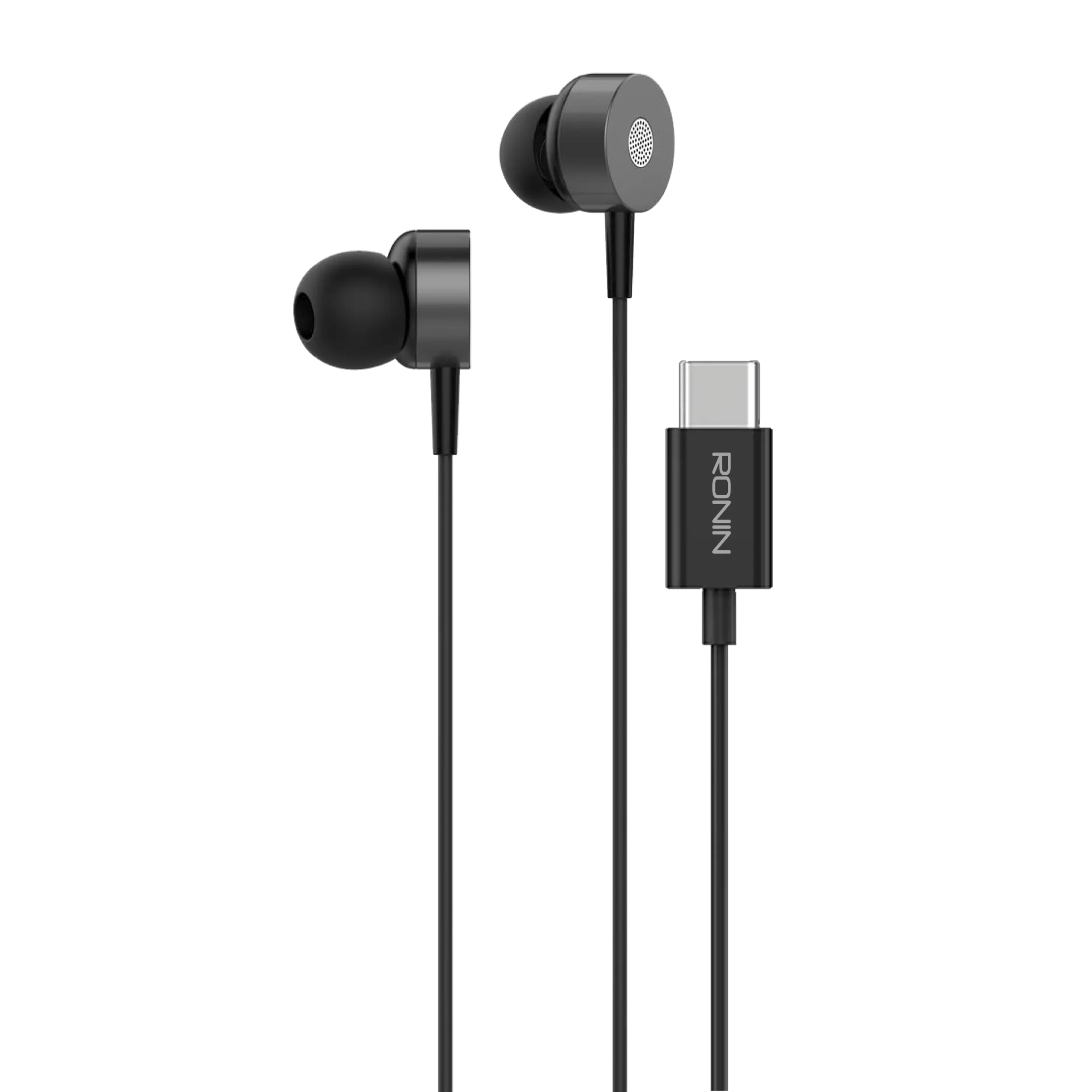 Ronin-R27-STREAM-Handsfree-Type-C-Digital-Audio.jpg Ronin R-27 STREAM Wired Handsfree Earphones with USB Type-C connector, featuring a sleek design and optimized for digital audio streaming.