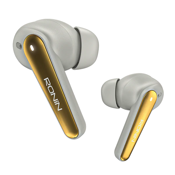 Ronin-R7065-Eclipse-Earbuds-Deep-Bass-Black.jpg Ronin R-7065 Eclipse True Wireless Earbuds and their dark, sleek charging case, highlighting the compact and premium design.