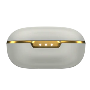 Ronin R-7065 Eclipse True Wireless Earbuds and their dark, sleek charging case, highlighting the compact and premium design.
