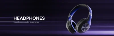 Ronin R-1500 Over-Ear Headphone with soft ear cups and an adjustable headband, highlighting the comfortable, classic design.