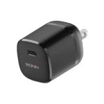 Ronin R-6035 FURY Charger Adapter, a compact wall plug with a single Type-C port, highlighting its 30W Power Delivery capability.