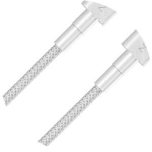 Ronin CORE R-2040 Cable, a 1-meter black braided Type-C to Type-C cable, highlighting its durability and 60 Watt Power Delivery (PD) support.