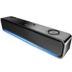 Ronin R-3010 Axis Bar Wireless Speaker, a long, black, portable soundbar-style speaker, highlighting its wireless functionality and sleek design.