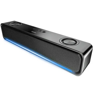 Ronin R-3010 Axis Bar Wireless Speaker, a long, black, portable soundbar-style speaker, highlighting its wireless functionality and sleek design.