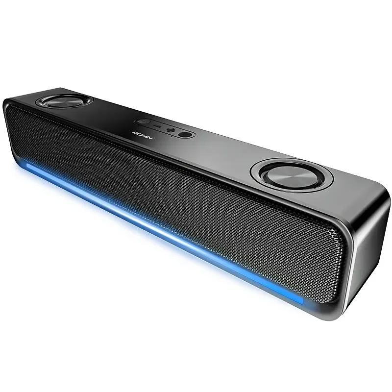 Ronin-R3010-Axis-Bar-Wireless-Speaker-Portable-Soundbar.jpg Ronin R-3010 Axis Bar Wireless Speaker, a long, black, portable soundbar-style speaker, highlighting its wireless functionality and sleek design.