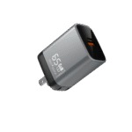 Ronin R-6020 WIZARD Charger Adapter, showing its compact size and multiple USB-C and USB-A charging ports for fast Power Delivery.