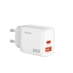Ronin R-6025 CATALYST GaN Charger Adapter, a highly compact cube-shaped adapter with a USB-C port, highlighting the 65W Power Delivery.