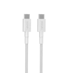Ronin CORE R-2040 Cable, a 1-meter black braided Type-C to Type-C cable, highlighting its durability and 60 Watt Power Delivery (PD) support.