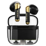 Ronin R-7070 Snap True Wireless Earbuds and their compact charging case, highlighting the quick-access design.