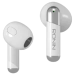 Ronin R-7070 Snap True Wireless Earbuds and their compact charging case, highlighting the quick-access design.