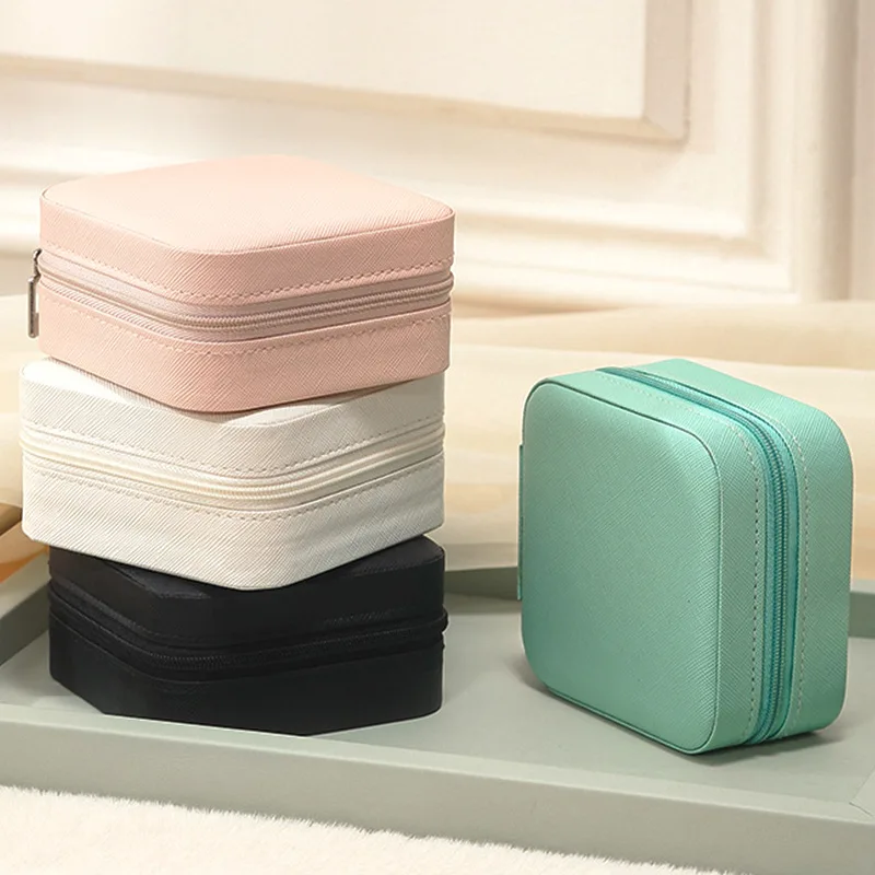 kf-S050eef60840d42c0a1486d1b1326ab99X Portable Mini Jewelry Storage Box – Travel-Friendly Organizer for Rings, Earrings & Necklaces - Image 4