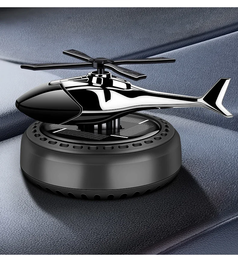 Solar-Power-Propeller-Rotary-Car-Air-Freshener-Aromatherapy-Diffuser.jpg Solar power car air freshener with a decorative rotating propeller fan, designed to sit on the center console or dashboard as a perfume aromatherapy diffuser.