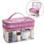 Transparent Cosmetic Bag Double-layer