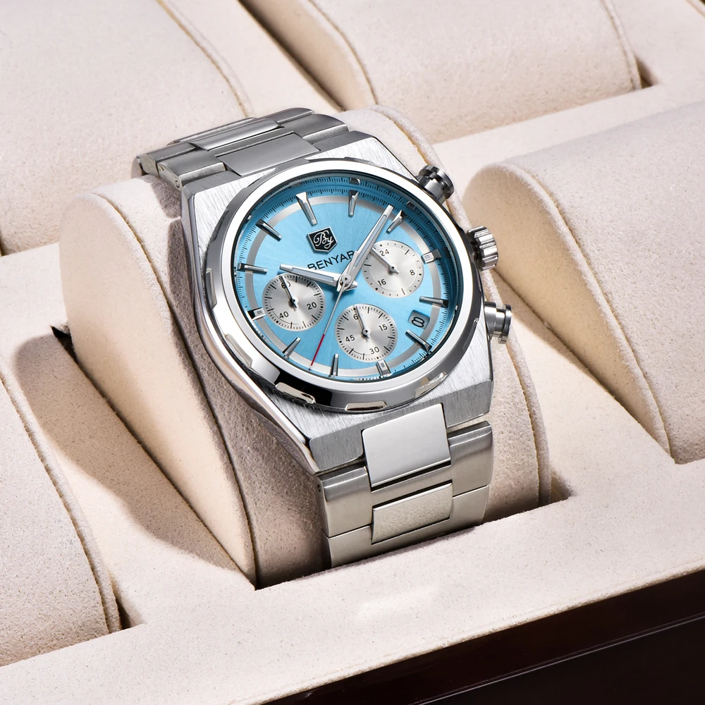 Top-Luxury-Mens-Stylish-Designer-Quartz-Wristwatch-Timepiece.jpg Top Luxury Men's Quartz Watch, showing the elegant dial, stylish designer details, and durable band, highlighting its premium aesthetic and reliable quartz movement.