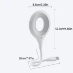 Intelligent Voice Controlled Night Light with USB LED Book Light
