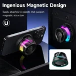 G200 Portable Magnetic BT Speaker with RGB Light and Phone Holder