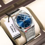 Luxury Date & Week Waterproof Watch for Men – Stylish Fashion Timepiece - Image 2