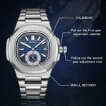 Luxury Business Stainless Steel Square Quartz Men’s Watch – Elegant & Durable Design - Image 4