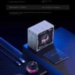 G200 Portable Magnetic BT Speaker with RGB Light and Phone Holder