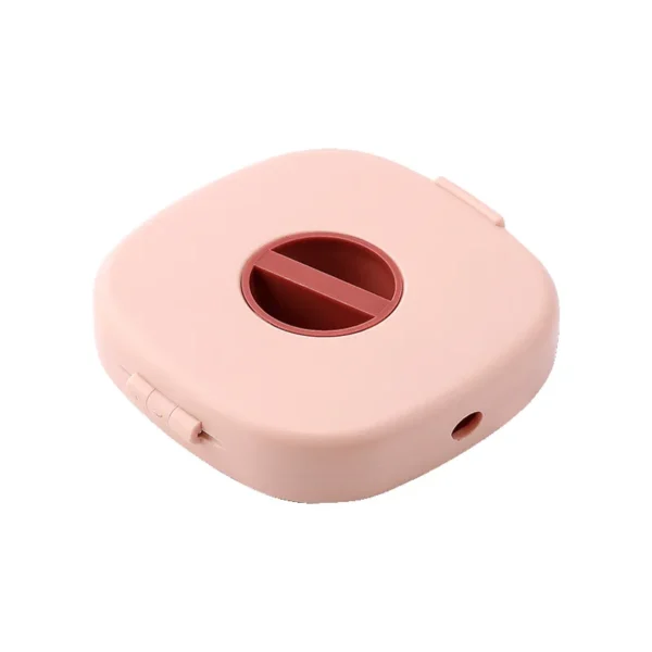 Rotatable Cable Earphone Storage Box for Desk Organization