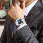 Luxury Quartz Men’s Watch – Classic Stainless Steel Analog Wristwatch - Image 3