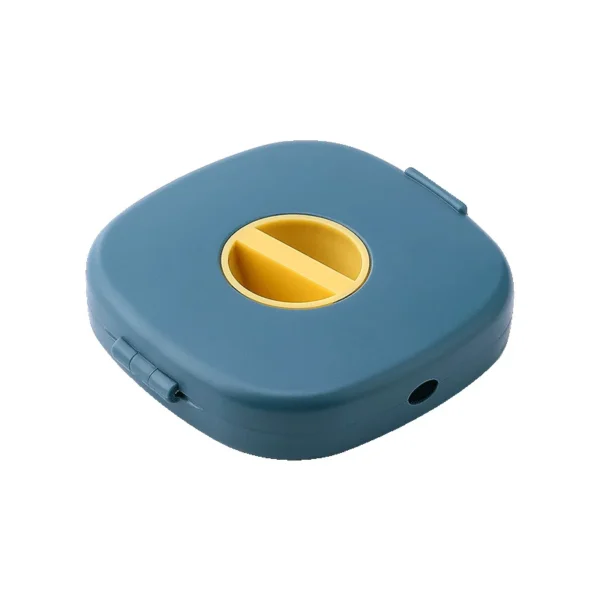 Rotatable Cable Earphone Storage Box for Desk Organization