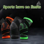 Adjustable Compression Knee Support Band | 3D Weave Protection for Sports (Unisex) - Image 2