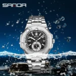 Luxury Business Stainless Steel Square Quartz Men’s Watch – Elegant & Durable Design - Image 5