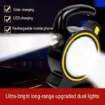 Solar & USB Charging Light JY-819A Dual Charging Portable LED Lamp
