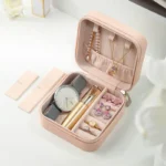 Portable Mini Jewelry Storage Box – Travel-Friendly Organizer for Rings, Earrings & Necklaces - Image 3