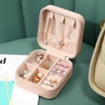 Portable Mini Jewelry Storage Box – Travel-Friendly Organizer for Rings, Earrings & Necklaces - Image 6