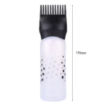 Hair Dye Applicator Comb Bottle with Salon Brush and Dispenser