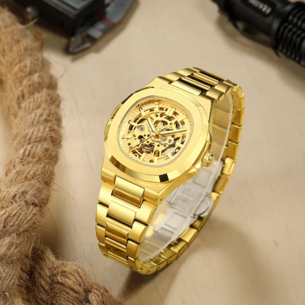 Automatic Men’s Watch – Luxury Mechanical Stainless Steel Timepiece