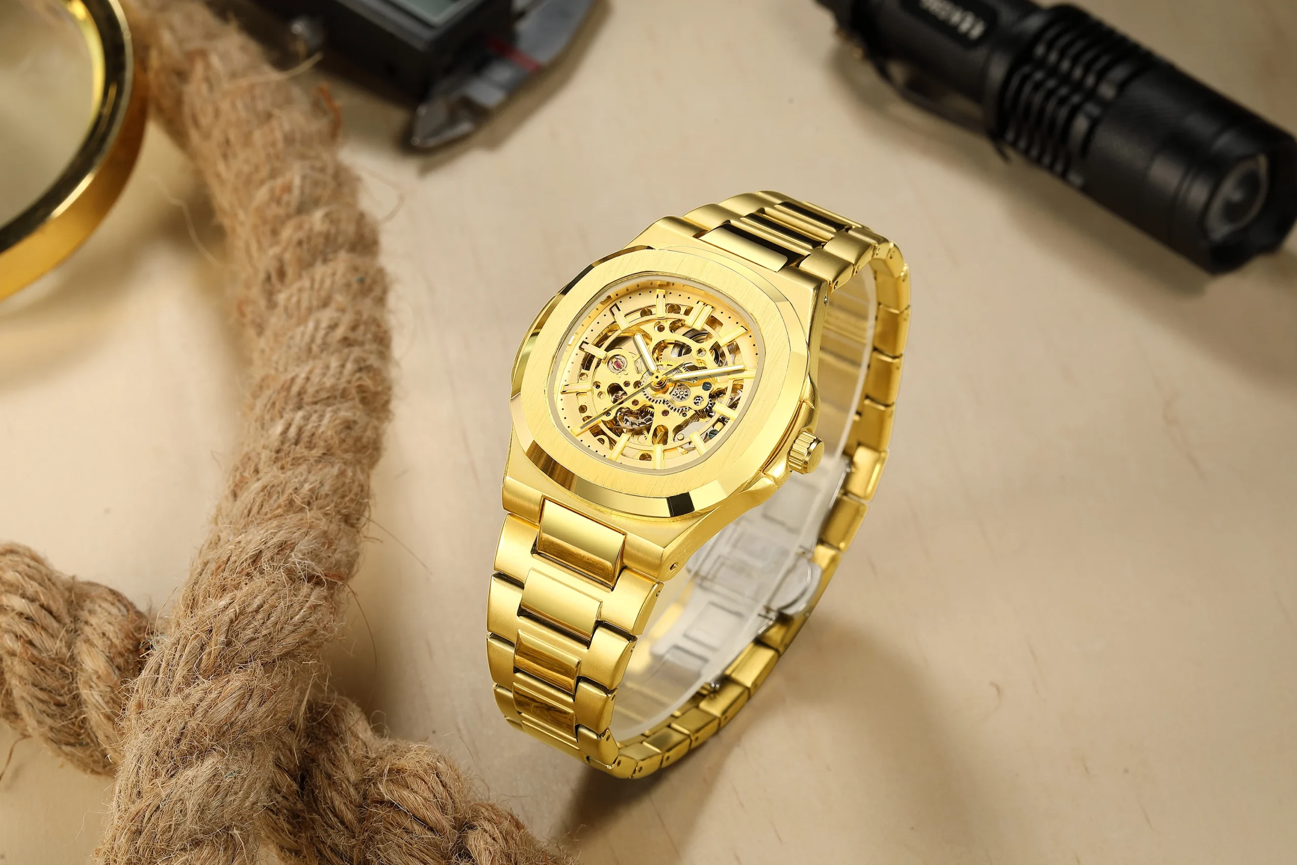 Automatic Men’s Watch – Luxury Mechanical Stainless Steel Timepiece